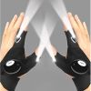 LED Flashlight Gloves; Valentines Day Gifts for Men Him Boyfriend Husband; Cool Gadget Hands-Free Lights for Camping Fishing Repairing; Fathers Day C