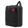 Survival First Aid Kit, 250 Pieces, 600D Nylon Trauma First Aid Bag, Survival Gear and Equipment, Emergency Kits, for Men Women Camping, Boat, Earthq