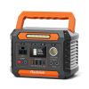Flashfish P66A 200W Solar Generator, Portable Power Station Battery Pack with AC/USB/DC Output, 144.3Wh Capacity Comes with Multiple Adapters for Cam