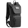 Hydration Backpack, Water Backpack with 3L TPU Water Bladder, Tactical Molle Hiking Hydration Pack with Storage for Men Women, Hydro Water Daypack fo
