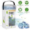 Portable Air Conditioners,4-IN-1 Portable AC Unit with  3 Speeds Nightlight,Evaporative Air Coler for Home Office Camping