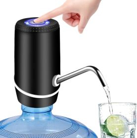 Water Dispenser for 5 Gallon Bottle, Electric Water Pump for 5 Gallon Jug with Switch and USB Charging, Portable Automatic Water Jug Dispenser for Ca