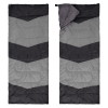 Lightweight Sleeping Bag for Backpacking, Hiking, Waterproof Compact Envelope Sleeping Bag for Cold & Warm Weather, Gray