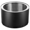 Smokeless Fire Pit Stove Bonfire, H: 18 in x Dia: 28 in ,Wood Burning Fireplaces with Removable Ash Pan, SUS430 Stainless Steel inner Portable Outdoo