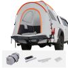 Truck Bed Tent, 6.4'-6.7' Pickup Truck Tent with Rain Layer and Carry Bag, Waterproof PU2000mm Double Layer Truck Tent, Accommodate 2-3 Person, for C
