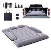 Truck Bed Air Mattress, for 6-6.5 ft Full Size Truck Beds, Inflatable Air Mattress Camping Bed with 12V Air Pump 2 Pillows, Carry Bag, for Chevrolet