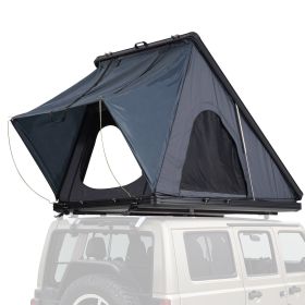 Rooftop Tent Hard Shell, Naturnest Rooftop Tent Hardshell for 2-3 Person, Hard Shell Roof Top Tent with Telescopic Ladder Thick Mattress, Waterproof