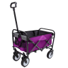Minimeetall Strap , Collapsible Foldable Wagon Cart with strapping system Beach Wagon , Utility Cart , Utility Wagon Grocery Cart for Camping Shoppin