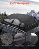 Car Rooftop Cargo Carrier Bag, 21 Cubic Feet Cargo Carrier for Car Roof, 100% Waterproof 900D Oxford Cloth Roof Luggage Bag for All Vehicle with/with