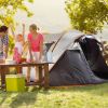 5-8 Person Pop Up Tent Automatic Setup Camping Tent Waterproof Instant Setup Tent with 4 Tent Poles 2 Mosquito Net Windows Carrying Bag for Hiking Cl