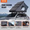 Rooftop Tent Hard Shell, Naturnest Rooftop Tent Hardshell for 2-3 Person, Hard Shell Roof Top Tent with Telescopic Ladder Thick Mattress, Waterproof
