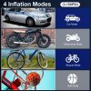 150PSI Cordless Tire Inflator with Car Charger Digital Air Compressor with LED Light Emergency Power Bank for Cars Motorcycles Bicycles Balls