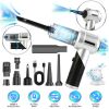 Cordless Car Vacuum Cleaner Portable Handheld Vacuum With 20000PA Suction Brushless Motor 3 Suction Levels Type-C Rechargeable Compressed Air Duster