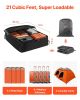 Car Rooftop Cargo Carrier Bag, 21 Cubic Feet Cargo Carrier for Car Roof, 100% Waterproof 900D Oxford Cloth Roof Luggage Bag for All Vehicle with/with
