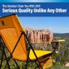 Dual Lock Portable Camping Chairs - Enjoy the Outdoors with a Versatile Folding Chair, Sports Chair, Outdoor Chair & Lawn Chair - Dual Lock Feature L