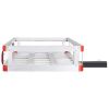 49.4 x 22.4 x 7.1 in Hitch Cargo Carrier, 500lbs Loading Capacity Trailer Hitch Mounted Cargo Basket, Rust-proof Aluminum Luggage Carrier Rack Fits 2