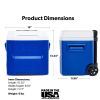 16 QT Laguna Ice Chest Cooler with Wheels, Blue