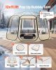 Pop up Bubble Tent, 12 x 11.1 ft Waterproof & UV-Resistant, Clear Camping Tent Shelter, Outdoor Garden Dome Igloo Tents with Windows, 540° Panoramic