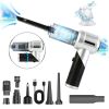 Cordless Car Vacuum Cleaner Portable Handheld Vacuum With 20000PA Suction Brushless Motor 3 Suction Levels Type-C Rechargeable Compressed Air Duster
