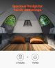 Pickup Truck Tent, Fit 5.0-5.2 ft Truck Tents for Camping, Waterproof PU2000mm 2-3 Person Sleeping Truck Bed Tent with Double Layer Design Windows, S