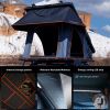 Triangle Aluminium Black Hard Shell Grey Scout Max High Ridge Rooftop Tent