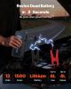 Jump Starter, 1500A Peak, Car Jumper Starter Battery Pack, 12V Portable Lithium Battery Booster, Jump Box Power Bank with 3 Modes Flashlight and Jump