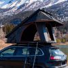 Triangle Aluminium Black Hard Shell Grey Scout Max High Ridge Rooftop Tent