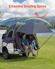 Pickup Truck Tent, Fits 5.0-5.2 ft Truck Tents for Camping, Waterproof PU2000 mm 2-3 Person Sleeping Truck Bed Tent, Sturdy Truck Bed Camper Shell wi