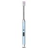 Lighter Electric Lighter Rechargeable Arc USB Candle Lighters With LED Battery Display; Flexible Neck Windproof Flameless Plasma Long Lighters For Ca
