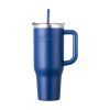 40 oz Insulated Water Bottle, Stainless Steel Sports Coffee Cup with Lid, Handheld Travel Coffee Mug Double Walled, Camping Hydration Flask Leakproof