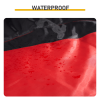 Rectangular Heated Sleeping Bag, Lightweight Sleeping Bag with Multi USB Powered Heating Pads, Waterproof Compact Envelope Sleeping Bag for Backpacki