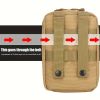 Outdoor Multifunctional MOLLE Attachment Medical Kit Climbing Climbing Survival KitOutdoor Gear Emergency Kits Trauma Bag For Camping Boat Hunting Hi